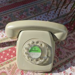 Teléfono Vintage Clásico de Mesa 5 1000462028