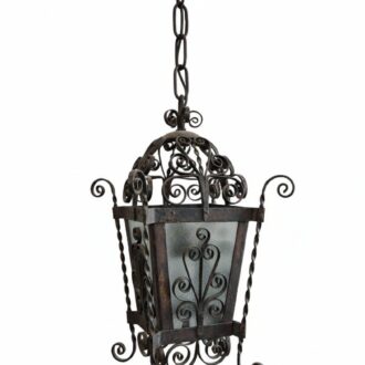 Farol de techo de forja