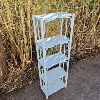 Estantería de Bambú y Madera Vintage Celeste 7 1000469166 scaled