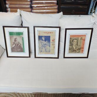 Portadas Antiguas Enmarcadas - Coleccionismo Musical Años 40-50 - Luis Mariano, Lolita Garrido y Agustín Lara 7 1000477008