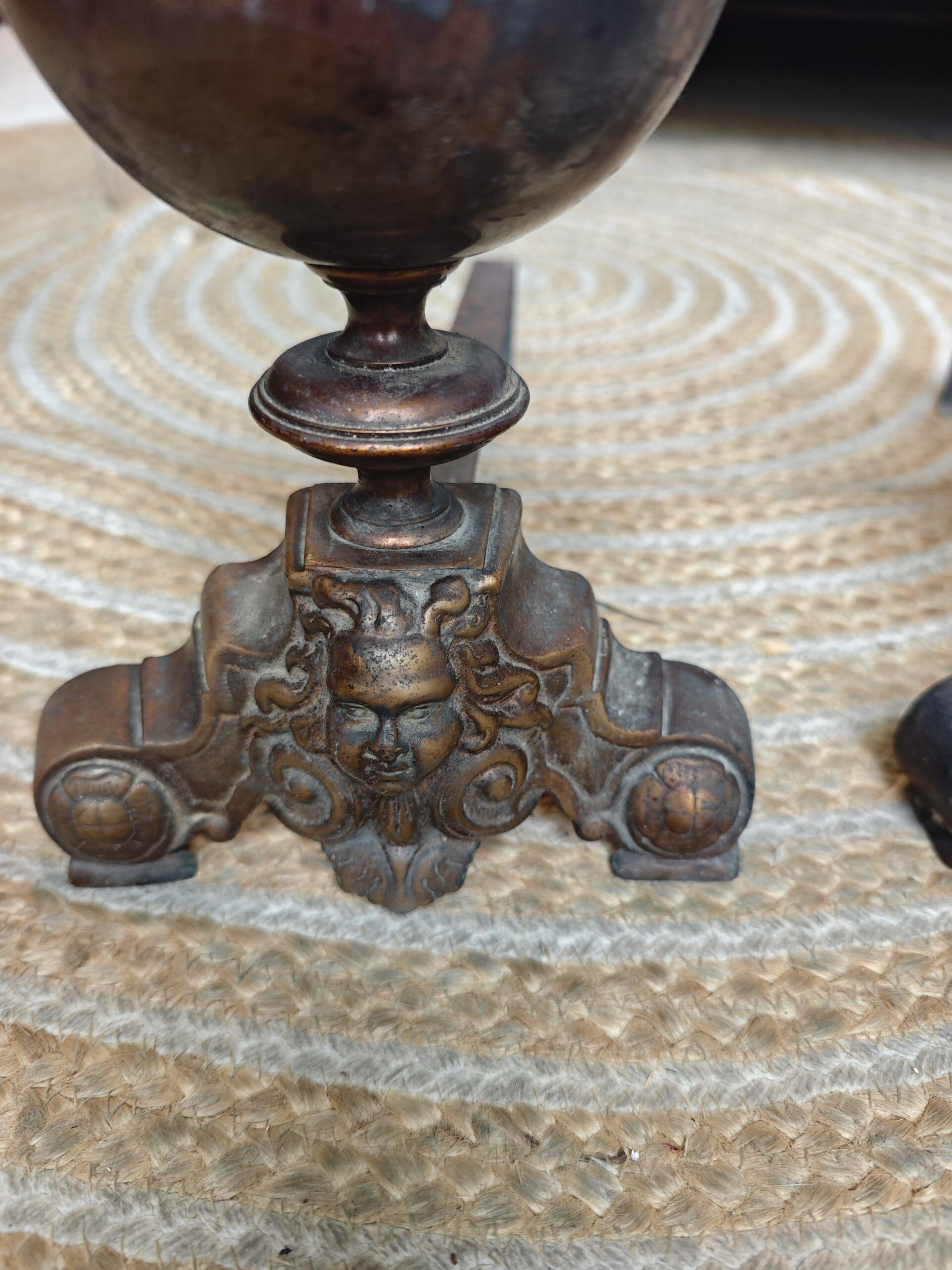 Pareja de Morillos de Chimenea Antiguos 3 Pareja de Morillos de Chimenea Antiguos - Imagen 3