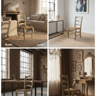 Silla Rústica Provenzal Decapada 8 1000478371