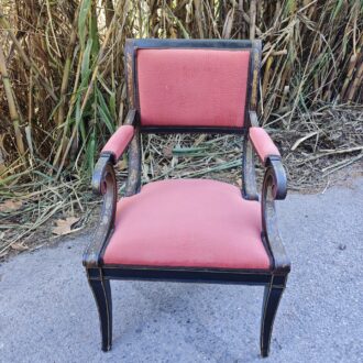Butaca Vintage de Estilo Neoclásico – foto 2