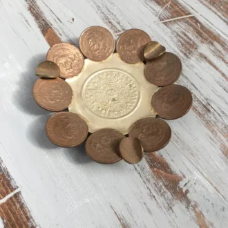 Cenicero Vintage Moneda Estados Unidos Mexicanos 4 i1882585619