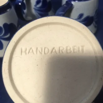 Jarras de Cerámica Artesanal Azul Cobalto 7 i1923787851