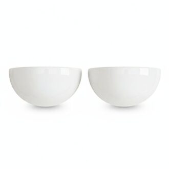 Pair of ceramic wall lights from the 70s