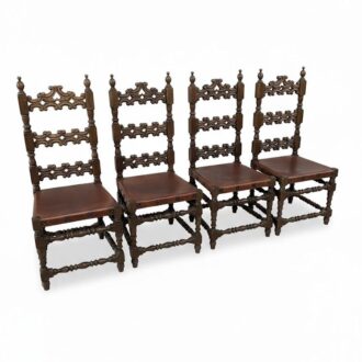 Sillas de Comedor Estilo Renacimiento Español