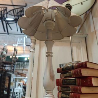 Lámpara de Mesa Vintage con Tulipa Floral Shabby Chic 10 1000482320