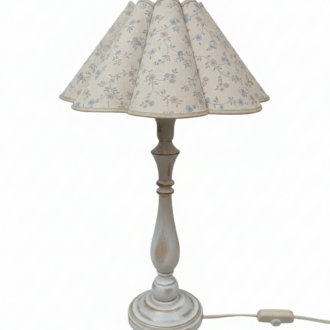 Novedades 21 Lámpara de Mesa Vintage con Tulipa Floral