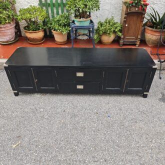 Mueble bajo de salón estilo aparador / buffet en madera 12 1000484990 1