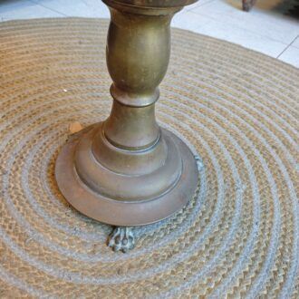 Copa antigua de latón con pedestal 8 1000486710 1