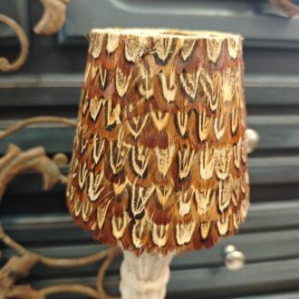 Aplique de Pared de Metal Dorado con Tulipas de Plumas 11 1000489749