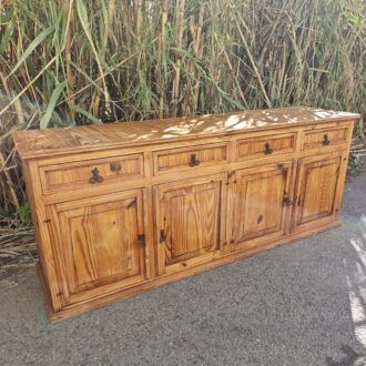 Aparador Buffet de Madera Lavada 10 1000489753