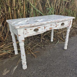 Mesa escritorio Blanco Shabby Chic 13 1000490205