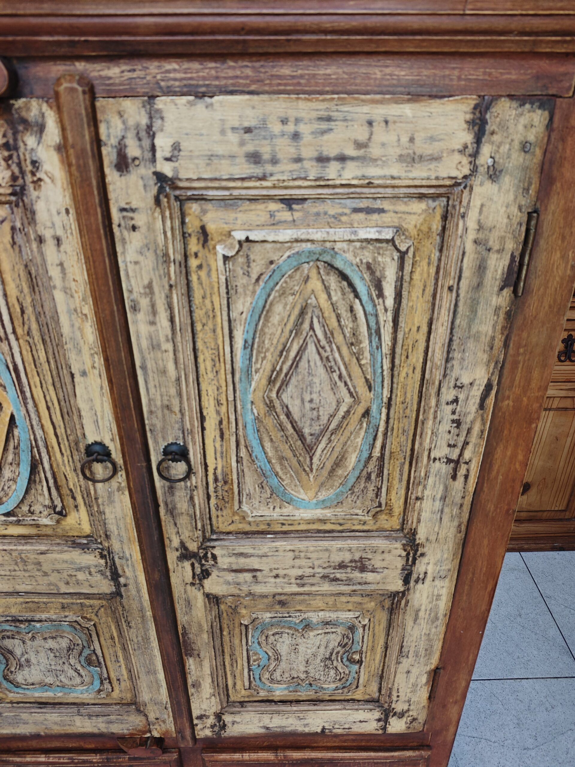 Alacena India de Madera de mango 5 Alacena India de Madera de mango - Imagen 5