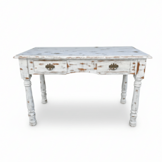 Inicio 23 mesa escritorio blanco shabby chic