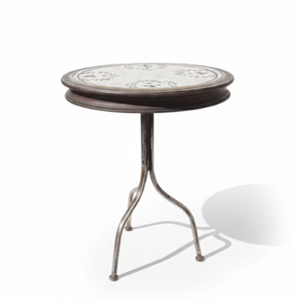 Inicio 15 Mesita Velador de Metal Estilo Vintage