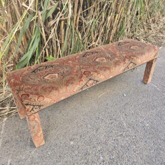 Banco Descalzador Vintage Tapizado 7 1000493314