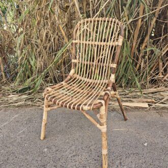 Silla de Bambú Natural Artesanal 6 1000493316