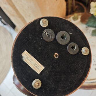 Teléfono Vintage de Madera y Metal - Estilo Antiguo con Marcado de Botones 8 1000498032