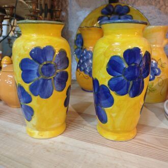 Jarrón Cerámica Española Pintados a Mano 5 1000498978