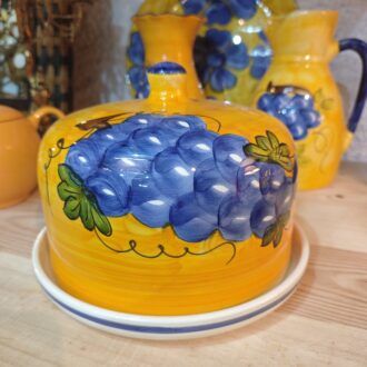 Quesera Artesanal Española "Racimo de Uvas" - Pintada a Mano. 5 1000499013 1