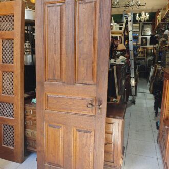 Puerta de Madera Maciza de Castaño 7 1000499700