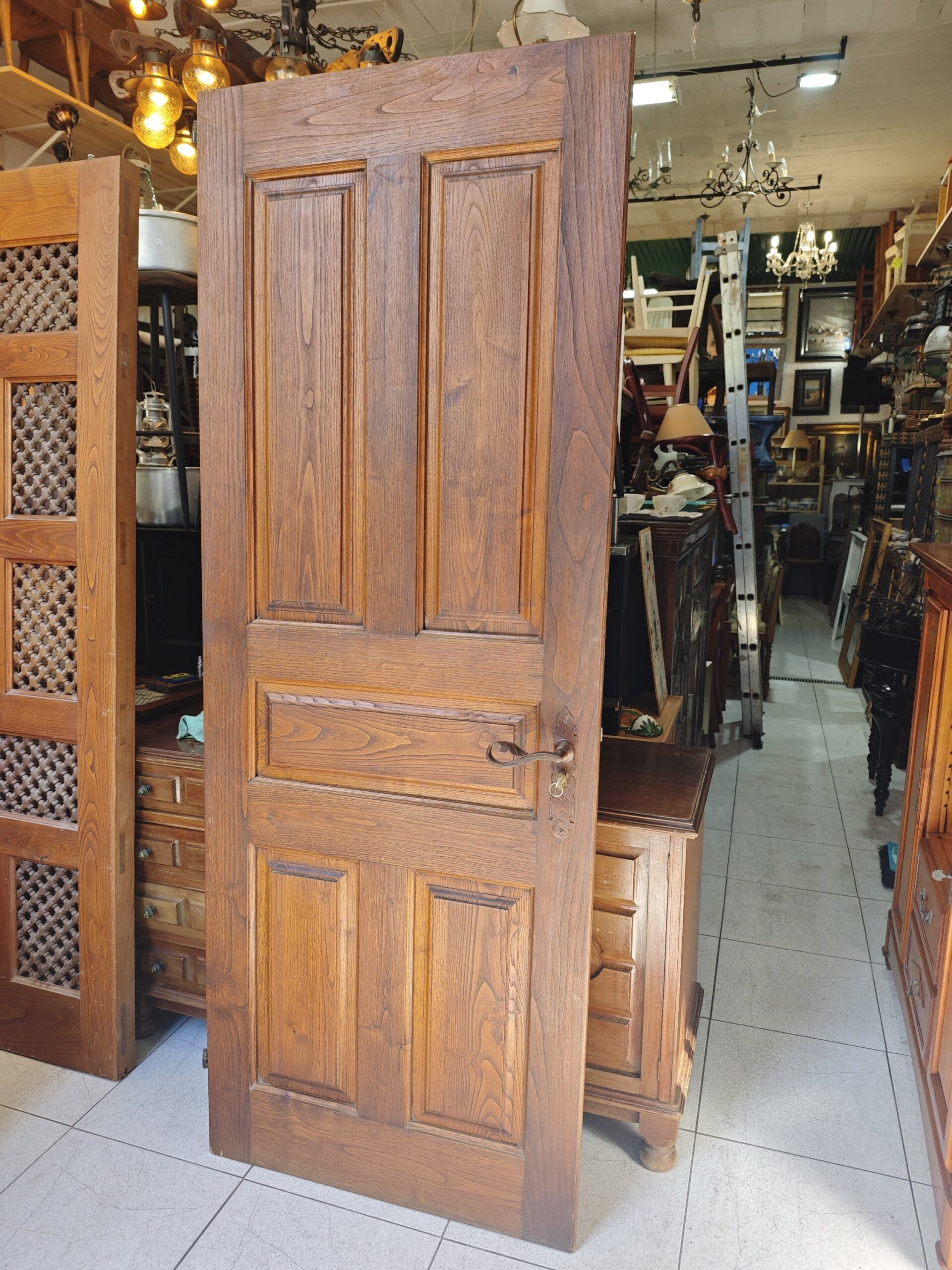 Puerta de Madera Maciza de Castaño 3 Puerta de Madera Maciza de Castaño - Imagen 3