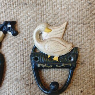 Percheros de Pared de Metal Estilo Vintage - Figuras de Granja (Vaca, Ganso, Gallo) 10 1000499729