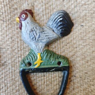 Percheros de Pared de Metal Estilo Vintage - Figuras de Granja (Vaca, Ganso, Gallo) 11 1000499730 1