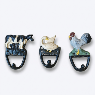 Percheros de Pared de Metal Estilo Vintage