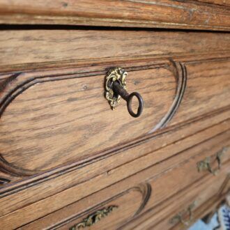 Cómoda Luis XV Antigua de Roble 9 1000506081