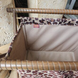 Revistero Vintage Plegable con Estampado de Leopardo 9 1000506627