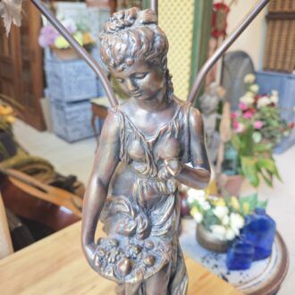 Lámpara Art Nouveau "Ninfa de la Cosecha" - Cristal Art de France 7 1000506904