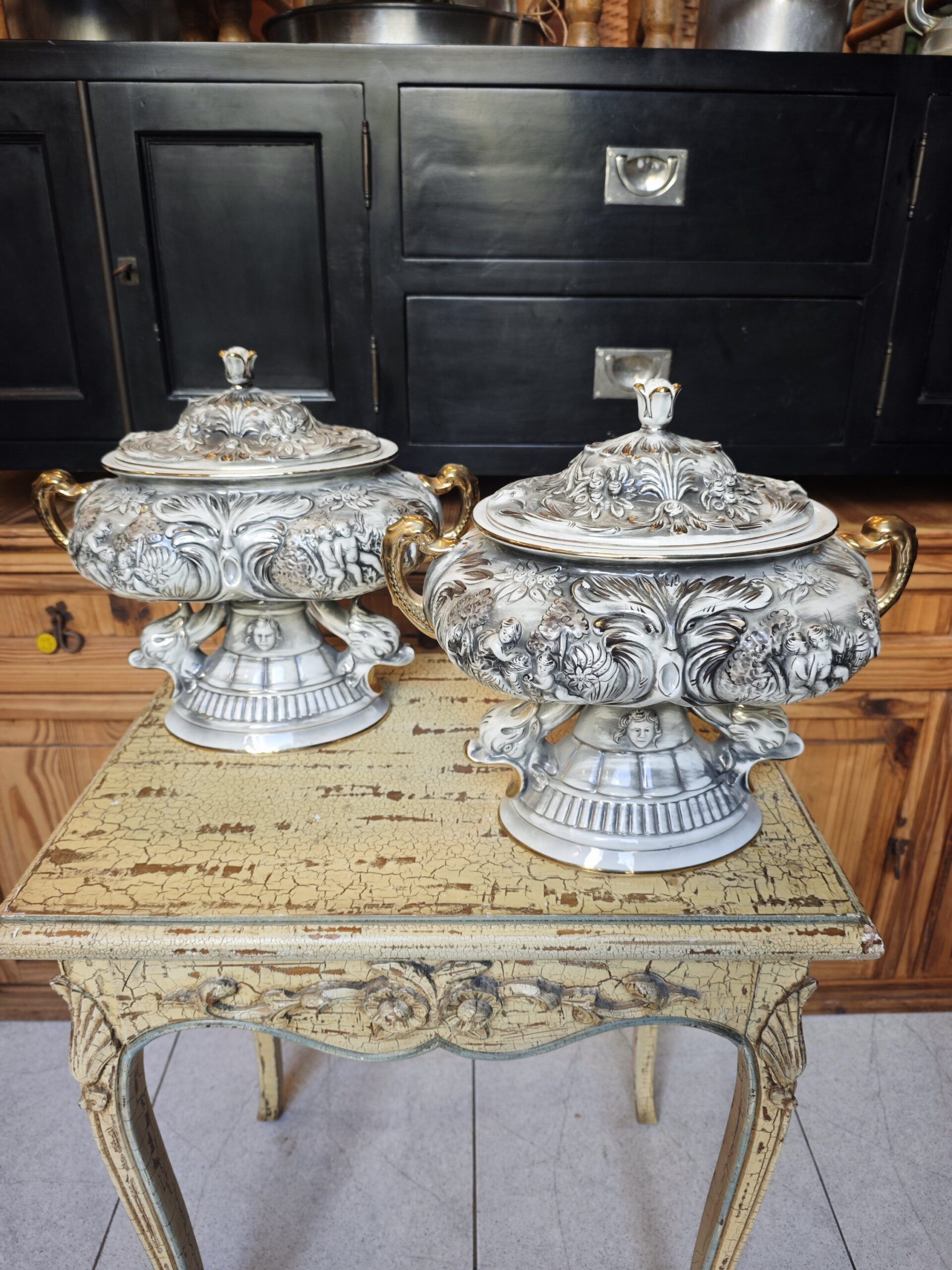 SPorcelain soup bowl Pereiras Valado4Image Sopera de Porcelana Pereiras Valado - Image 4