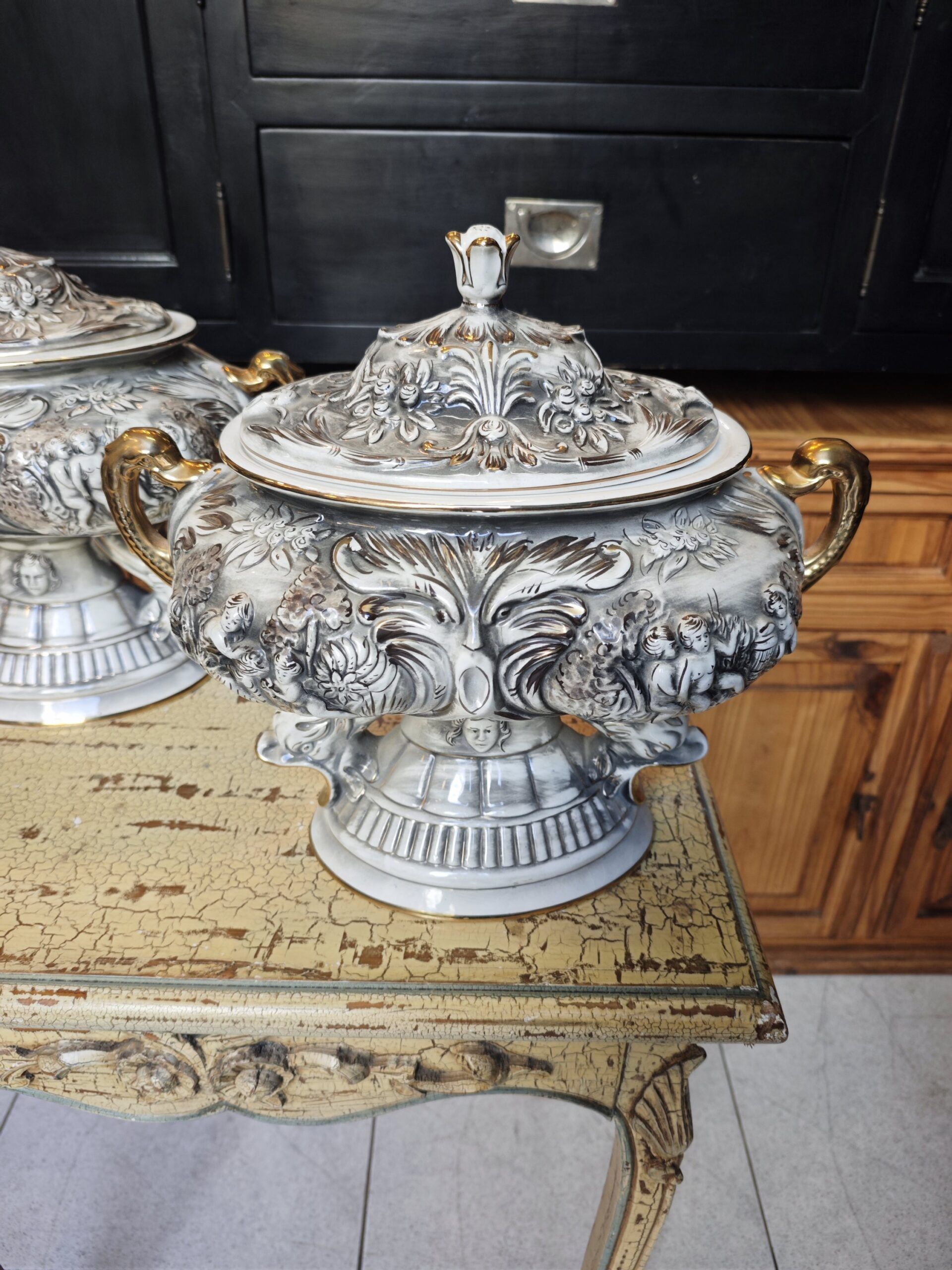 SPorcelain soup bowl Pereiras Valado6Image Sopera de Porcelana Pereiras Valado - Image 6