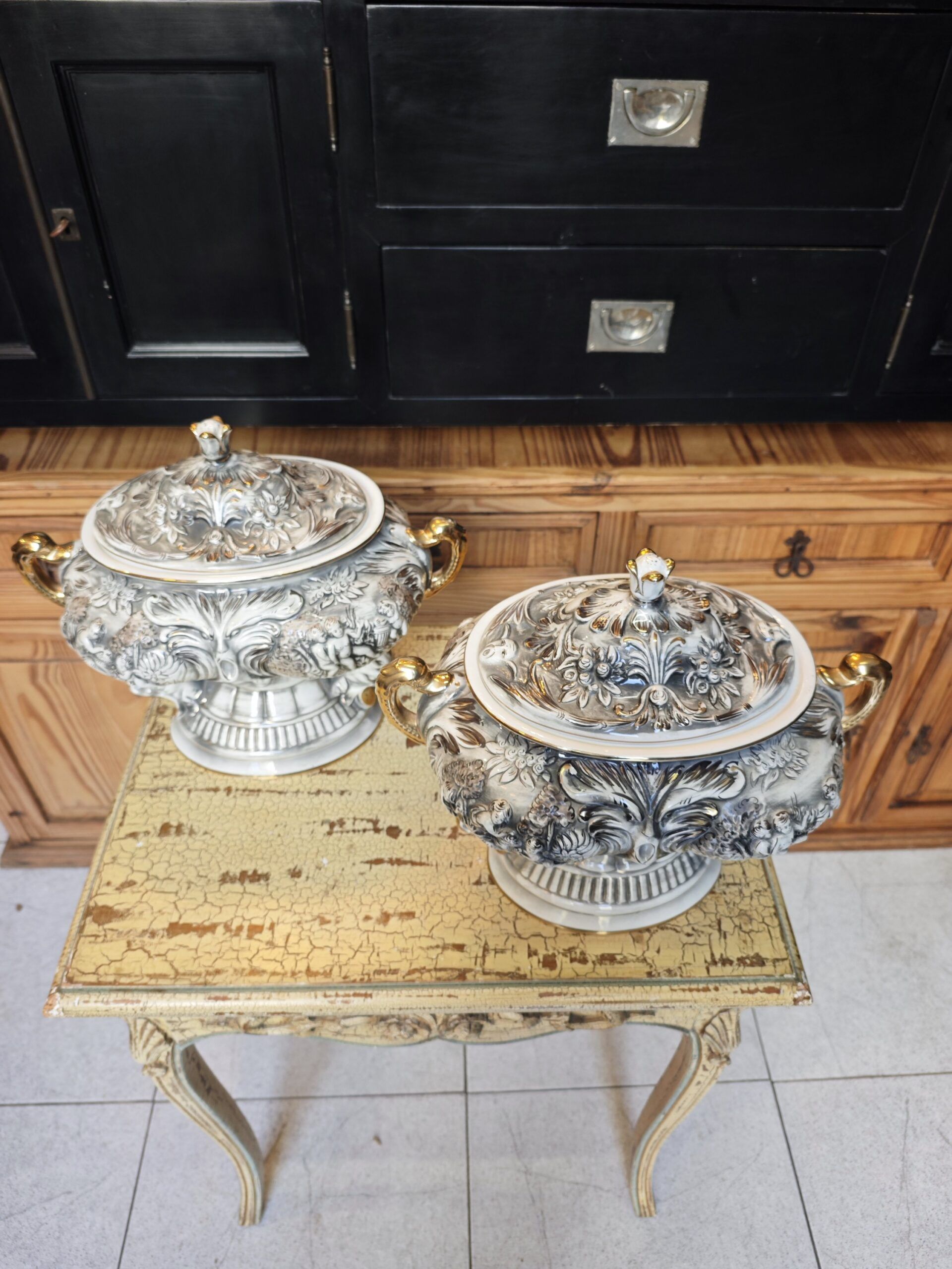 SPorcelain soup bowl Pereiras Valado5Image Sopera de Porcelana Pereiras Valado - Image 5