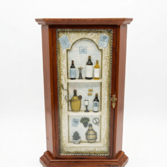 Botellero Decorativo Estilo Vintage