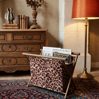 Revistero Vintage Plegable con Estampado de Leopardo 7 1000507150