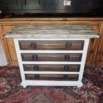 Aparador Cómoda de Estilo Castellano en Madera Maciza 8 1000508409