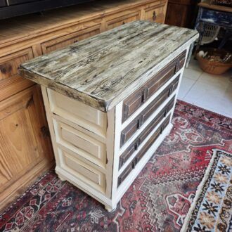 Aparador Cómoda de Estilo Castellano en Madera Maciza 10 1000508413