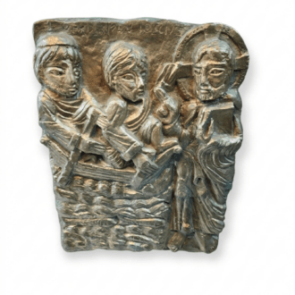 Relieve Neorrománico Escena Bíblica