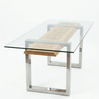 Mesa Comedor de Cristal