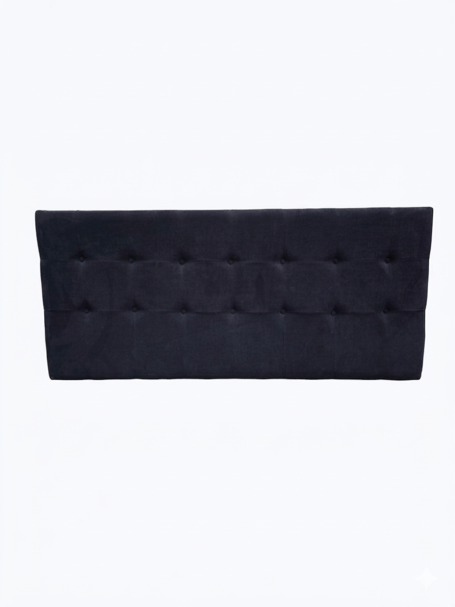 Cabecero Tapizado Capitoné de 180 cm – Elegancia y Confort en Azul Marino 1 Cabecero Tapizado Capitoné de 180 cm – Elegancia y Confort en Azul Marino