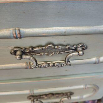 Cómoda Auxiliar "Faux Bamboo" Años 70 9 1000512864