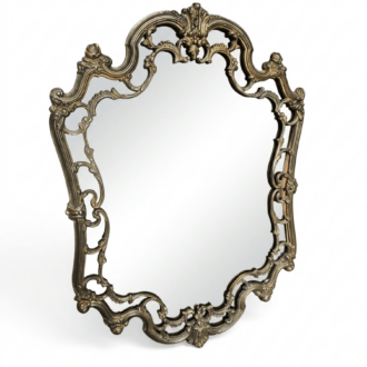 Louis XV Style Bronze Mirror