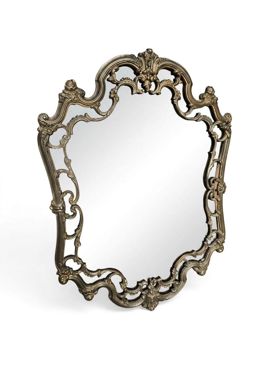 Louis XV Style Bronze Mirror 1 Espejo de Bronce Estilo Luis XV
