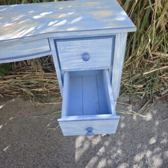 Escritorio Shabby Chic Azul Envejecido 11 1000513908