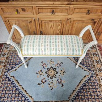 Banqueta Descalzadora de Estilo Luis XVI 9 1000515716