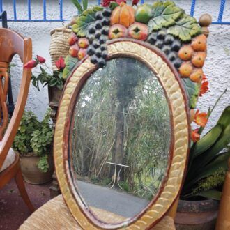 Cornucopia Mirror of Polychrome Fruits 11 1000517067